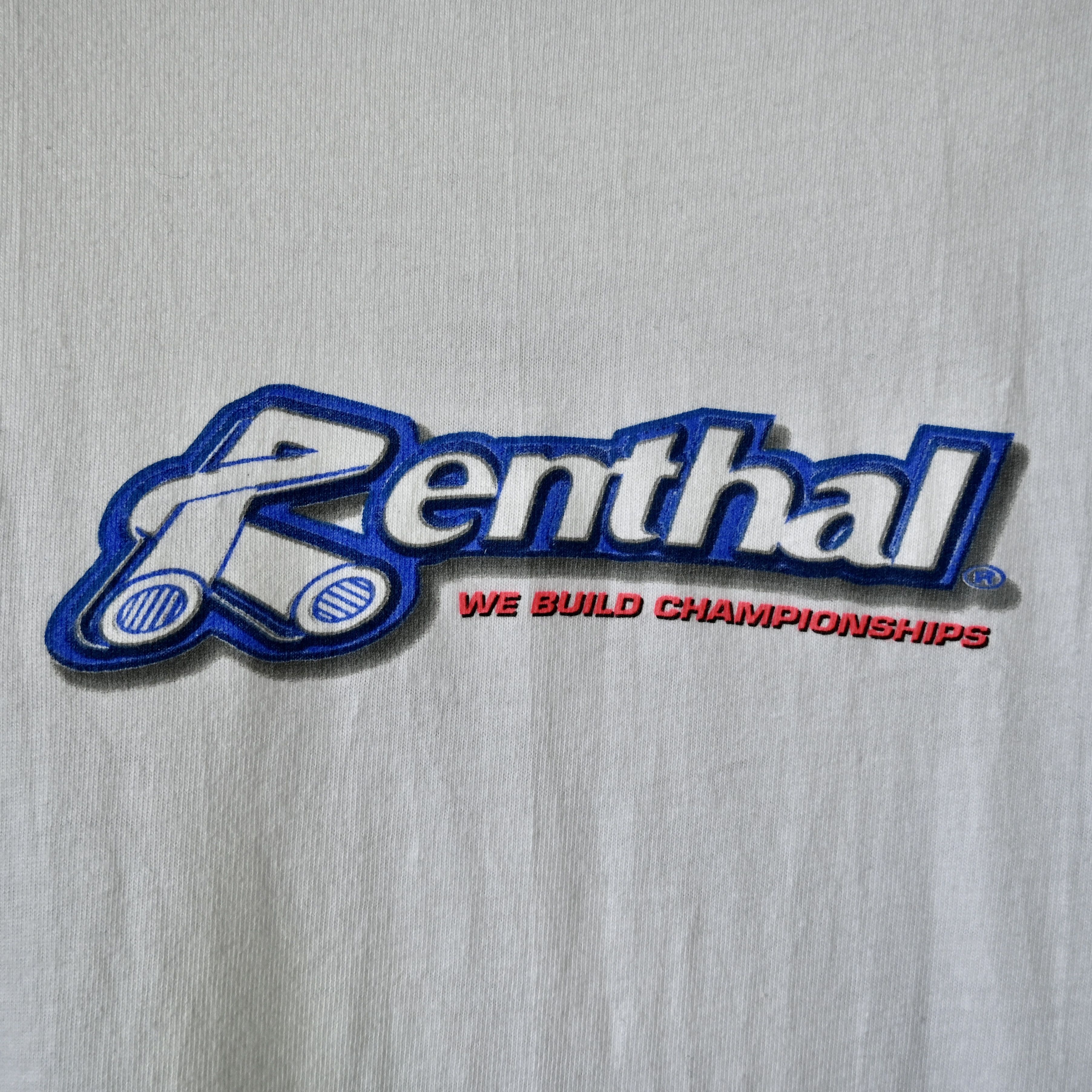 Other Vintage 1998 Renthal x Ricky CarMichael racing t-shirt Size US L / EU 52-54 / 3 - 6 Thumbnail
