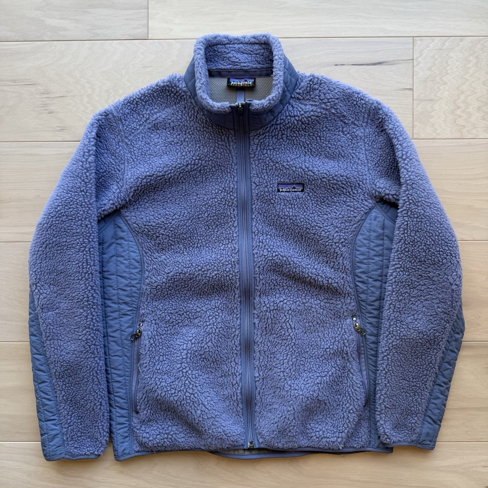Patagonia × Vintage Patagonia Retro X Jacket Women's L Purple Full Zip Deep Pile Size L / US 10 / IT 46 - 2 Thumbnail