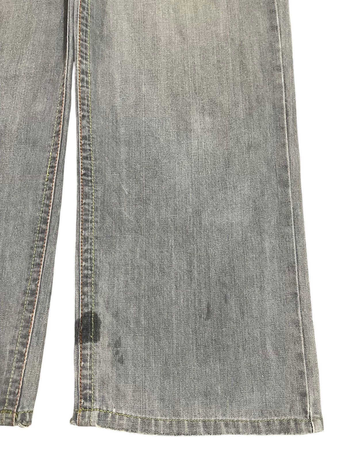 JNCO Vintage Japanese Brand Faded Wash Style Baggy Jeans Size US 32 / EU 48 - 8 Thumbnail