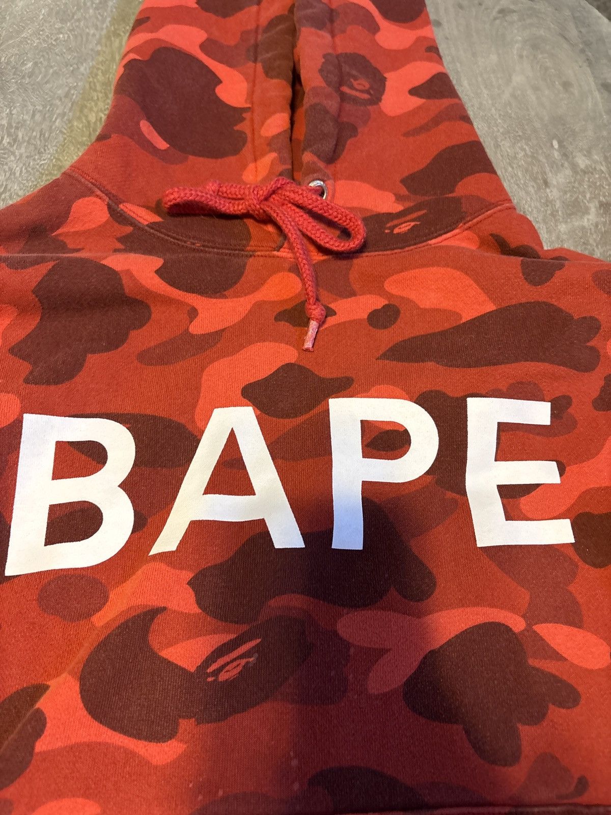 Bape Color Camo Bape Pullover Hoodie Size US M / EU 48-50 / 2 - 2 Thumbnail