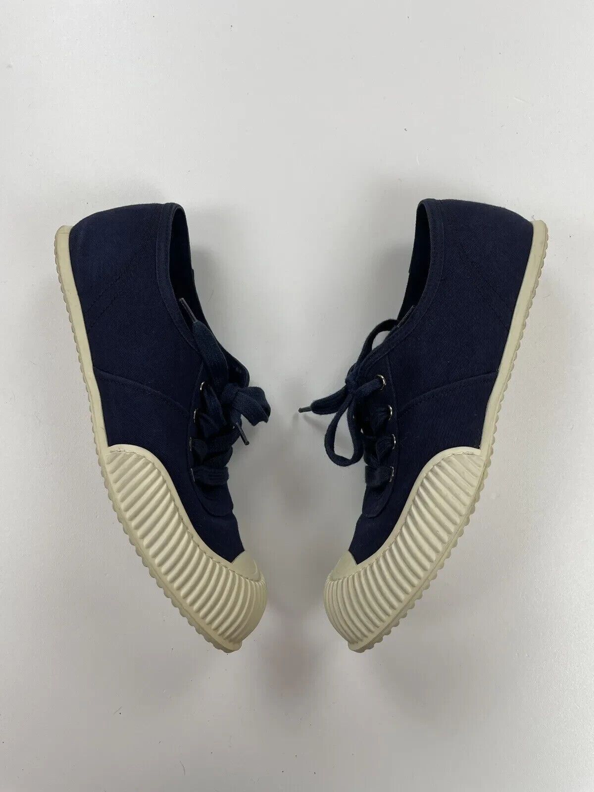 Prada Prada Women Canvas Sneaker Rubber Sole 2014 Size US 8 / IT 38 - 5 Thumbnail