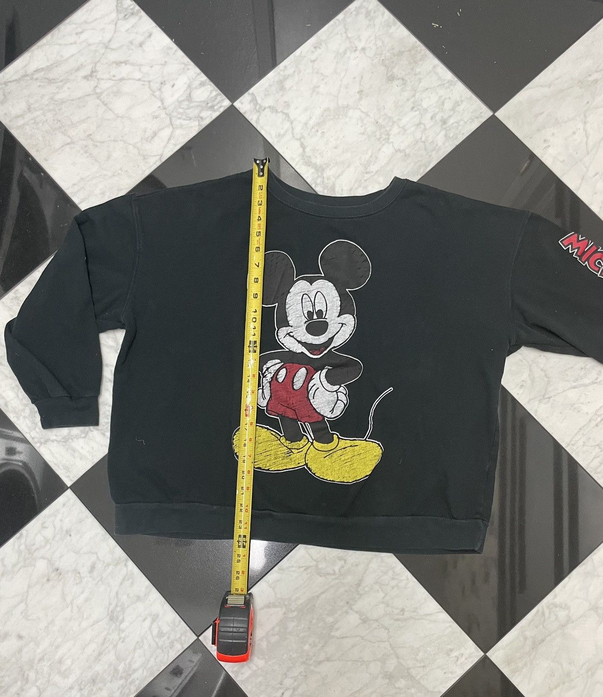Disney 🔥 Vintage Mikey Mouse sweater Size XL / US 12-14 / IT 48-50 - 4 Thumbnail