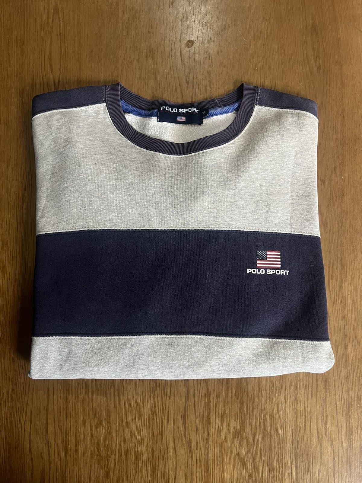 Polo Ralph Lauren Vintage POLO SPORT RALPH LAUREN Sweater 90’s Shirt Size US M / EU 48-50 / 2 - 1 Thumbnail