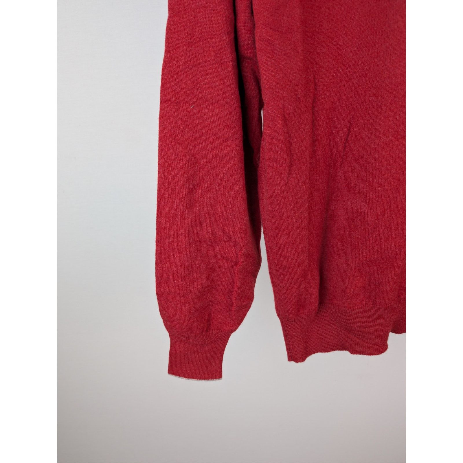 Brunello Cucinelli o1rshd1 CC20 Cashmere Crewneck Sweater in Red Size US M / EU 48-50 / 2 - 6 Thumbnail