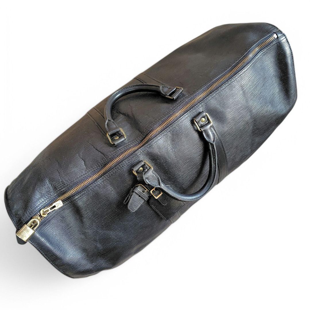 Louis Vuitton Louis Vuitton - Keepall 60 Handbag Boston Travel Luggage Size ONE SIZE - 4 Thumbnail