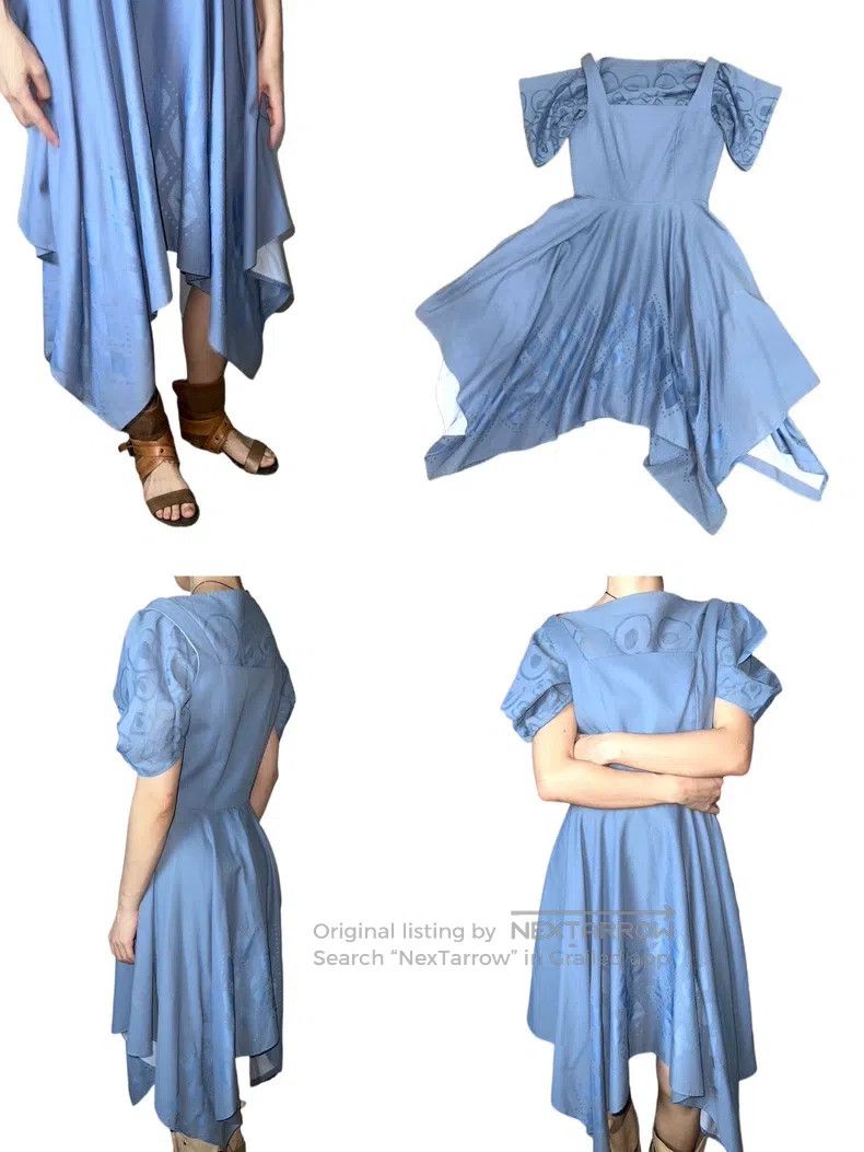 Vivienne Westwood Vivienne Westwood Mist blue asymmetric hem dress set Size M / US 6-8 / IT 42-44 - 2 Thumbnail