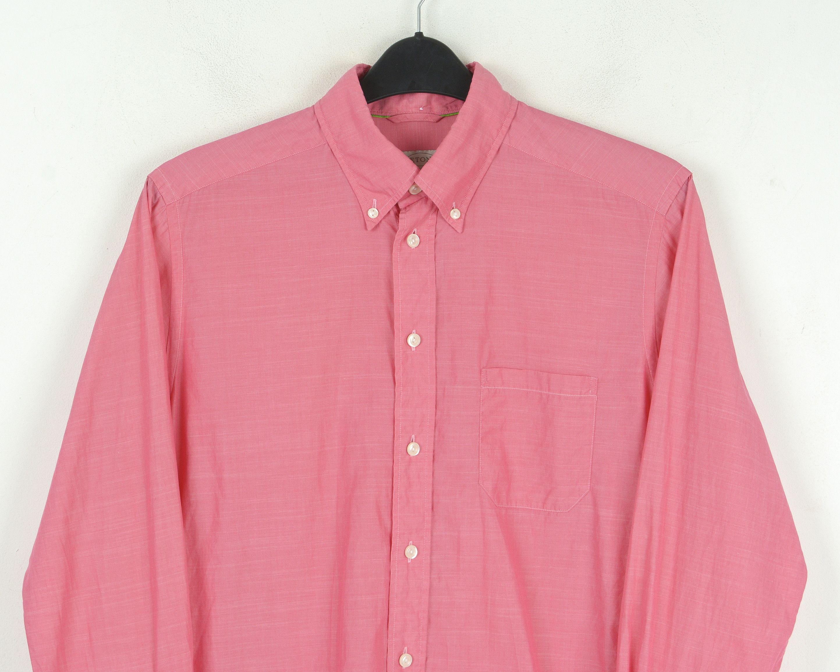 Eton Men 15 3/4" Size 40 Slim Fit M Shirt Long Sleeve Casual Size US M / EU 48-50 / 2 - 6 Thumbnail