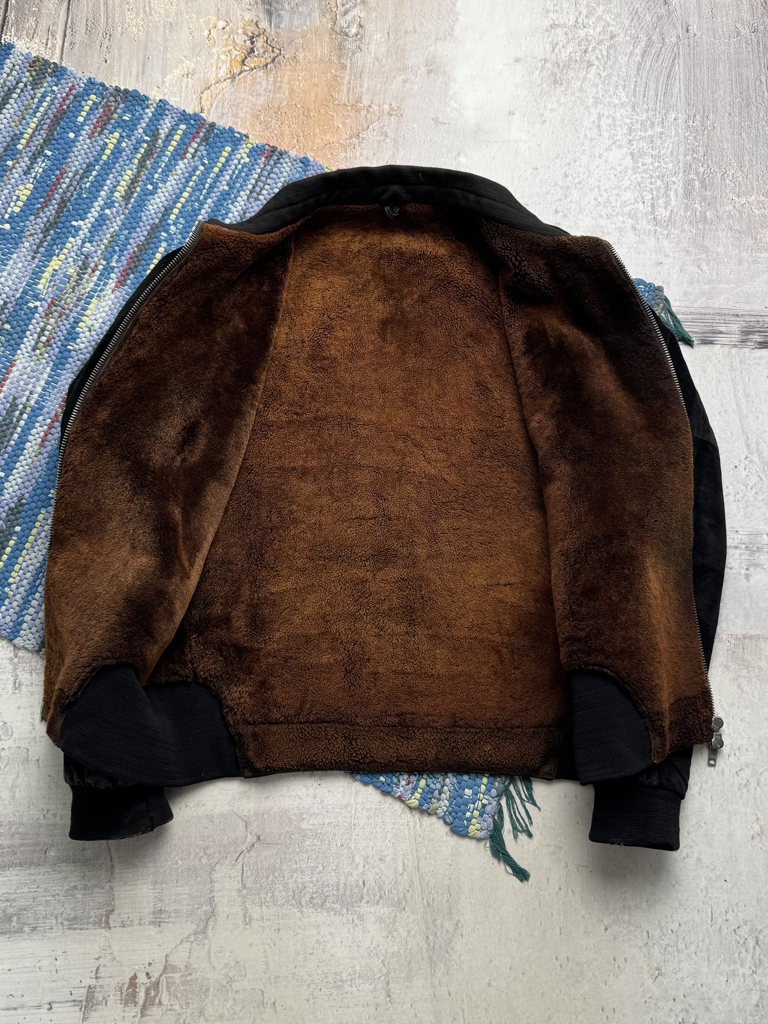 Vintage Vintage Faded Real Suede Jacket A8(V1)D15 Size US L / EU 52-54 / 3 - 10 Thumbnail