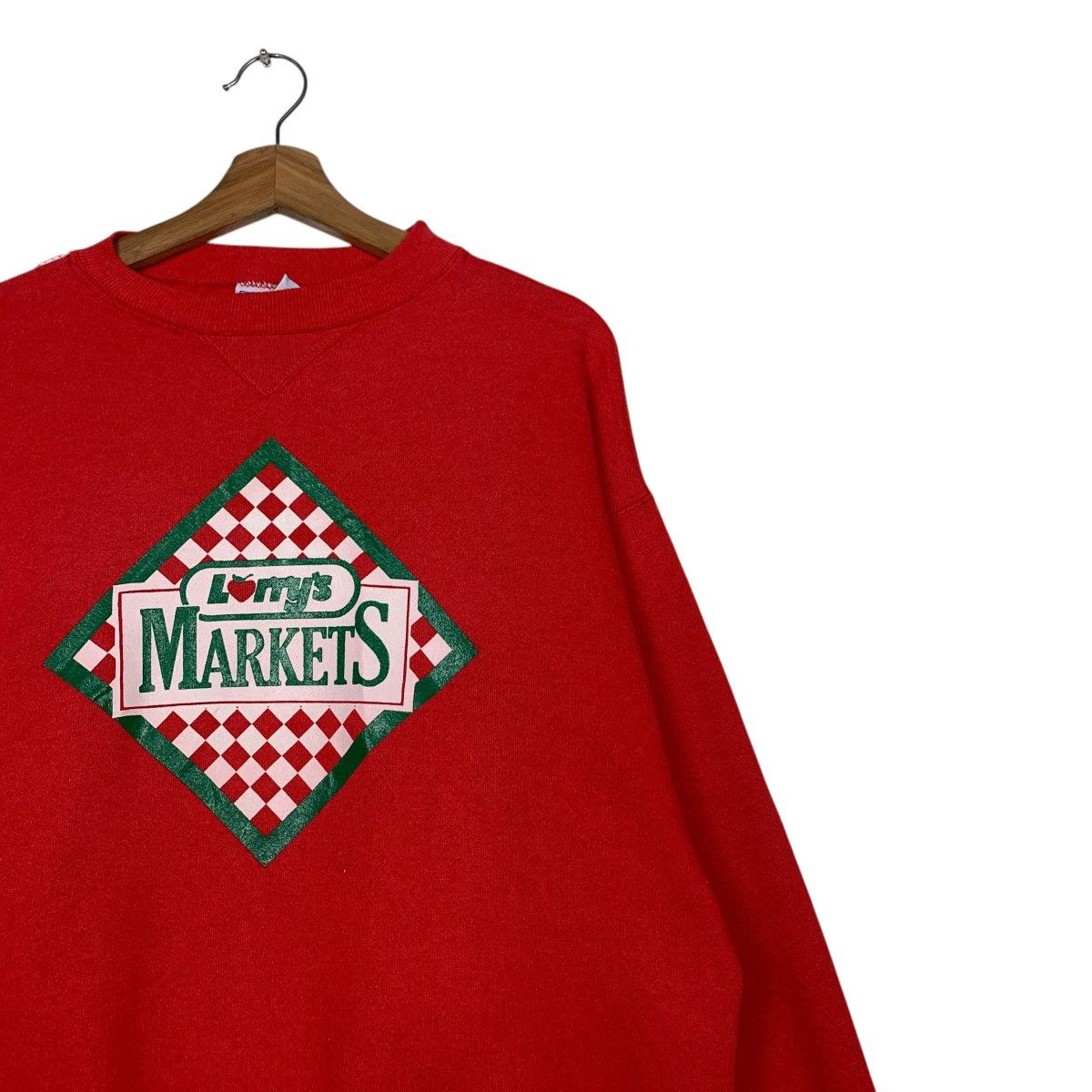 Hanes HANES Classic Sweatshirt Lorry’s Markets Big Logo #2195-C97 Size US L / EU 52-54 / 3 - 5 Thumbnail