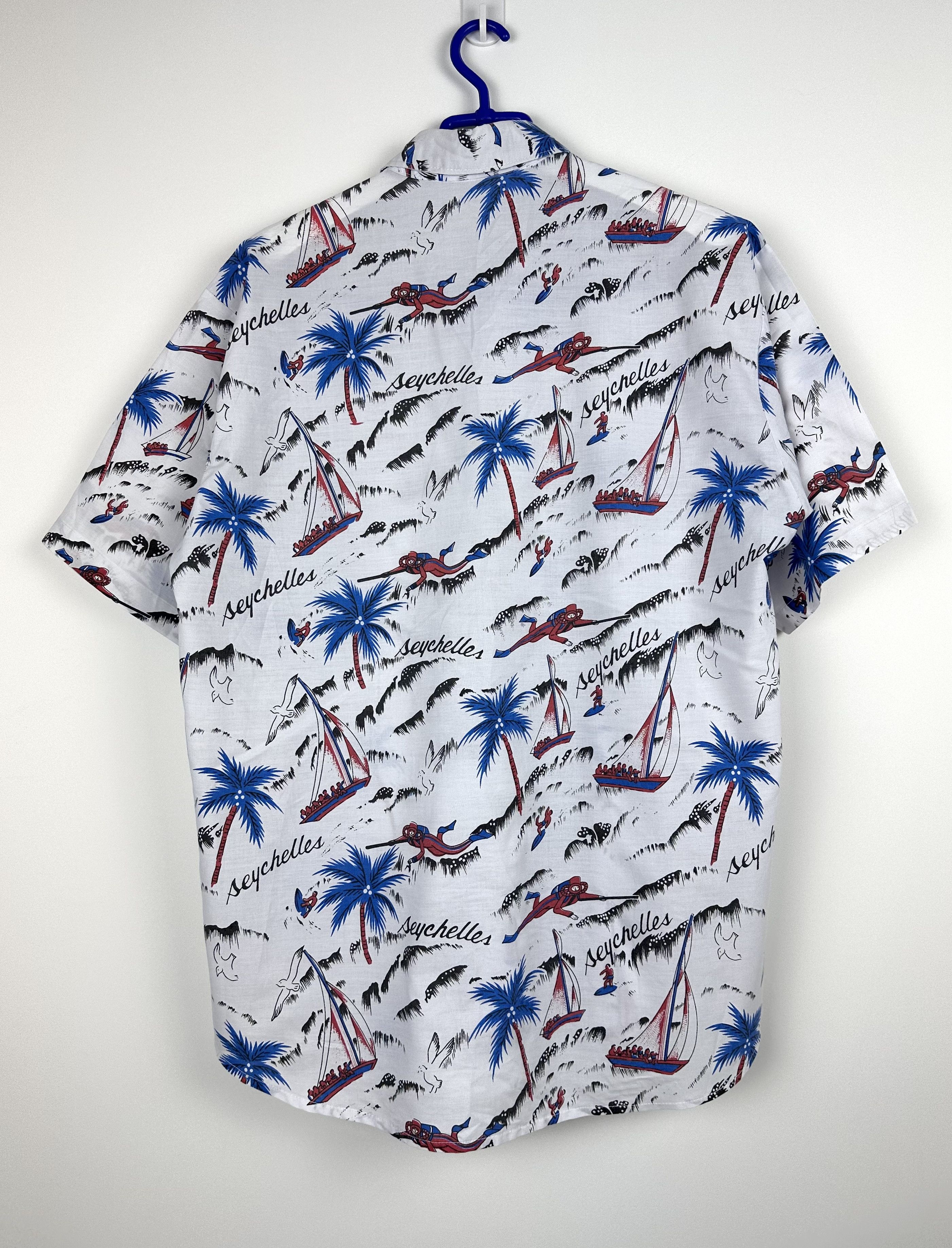 Other Vintage Hawaiian shirt retro 90s y2k summer Cuba Republic Size US XL / EU 56 / 4 - 6 Thumbnail