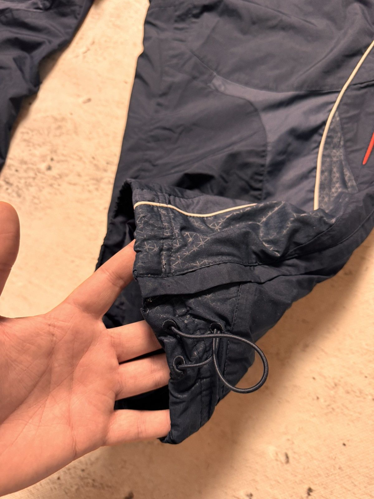Nike × Vintage NIKE SHOX VINTAGE BASIC LOGO OVERSIZE BAGGY PANTS Size US 34 / EU 50 - 6 Thumbnail