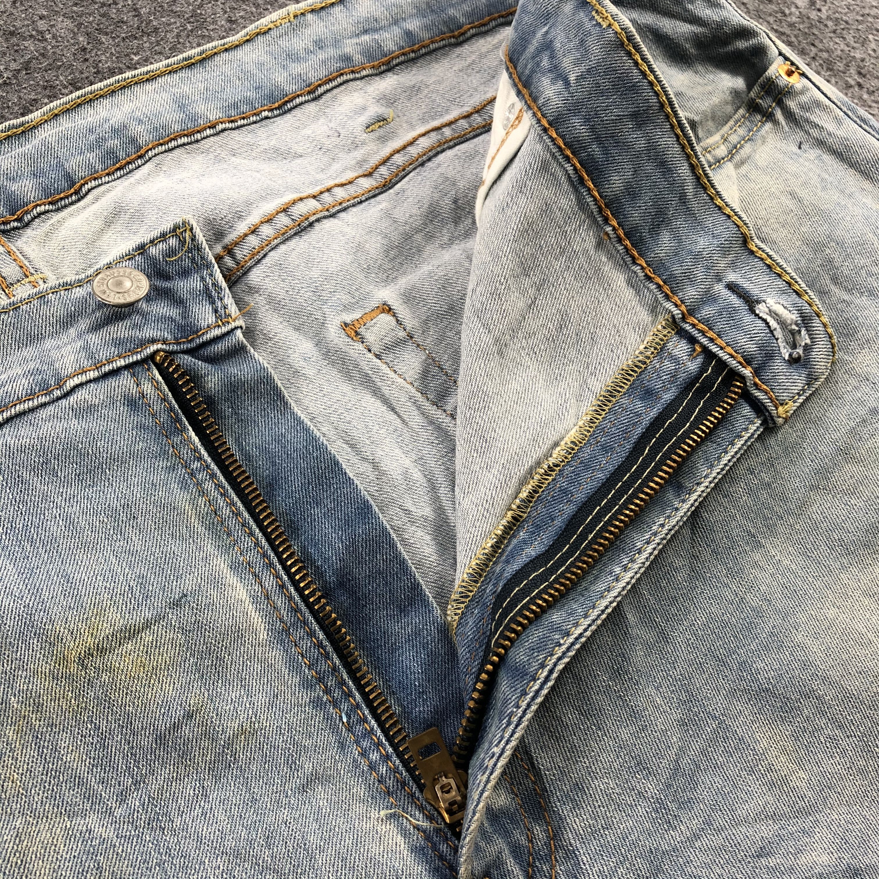 Levi's Vintage Levis 527 Jeans Light Wash Denim-J1079 Size US 42 / EU 58 - 7 Thumbnail