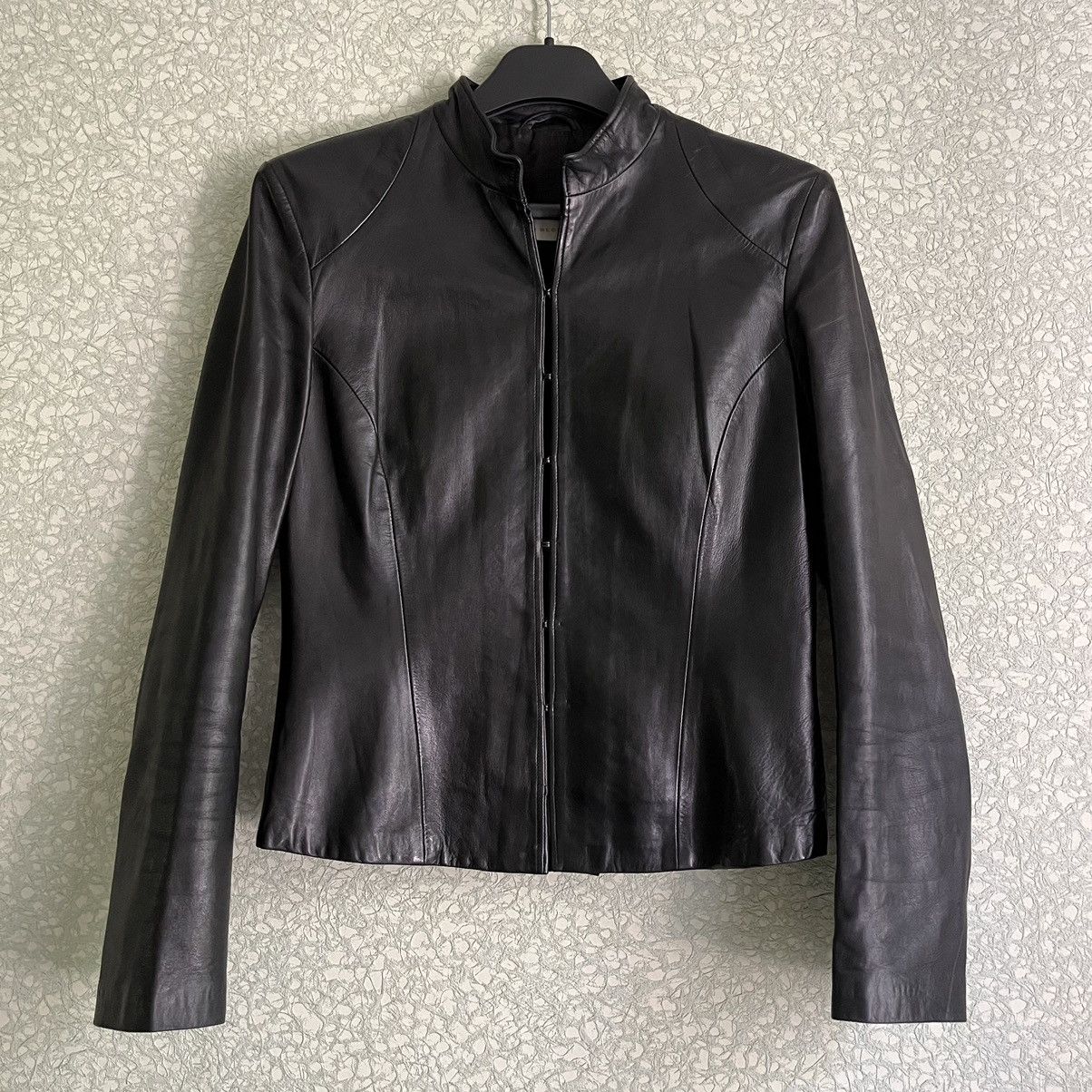 A.F. Vandevorst AW00 Leather Jacket | Grailed