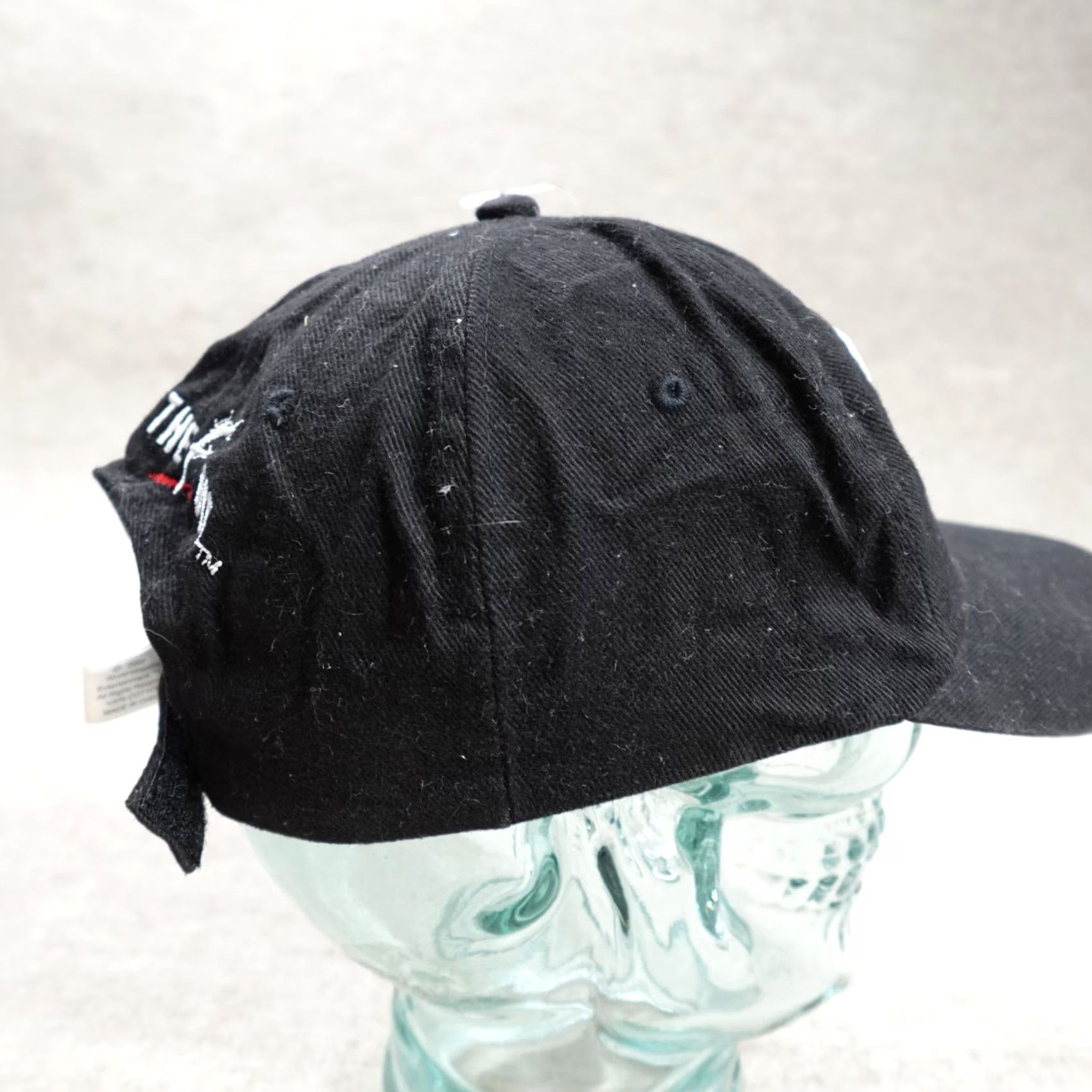 Vintage World Wrestling Entertainment Hat Black Dadhat Strapback 2002 WWE Men Size ONE SIZE - 4 Thumbnail