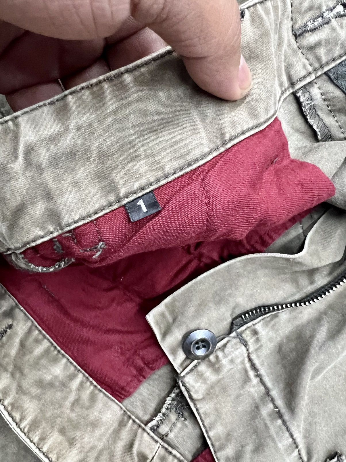 Attachment ATTACHMENT HEAVY FLARED CARGO PANTS Size US 30 / EU 46 - 10 Thumbnail