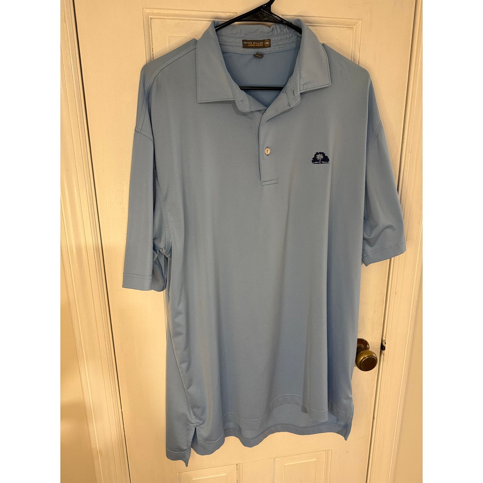 Peter Millar Peter Millar Blue Polo - Large Size US L / EU 52-54 / 3 - 1 Thumbnail