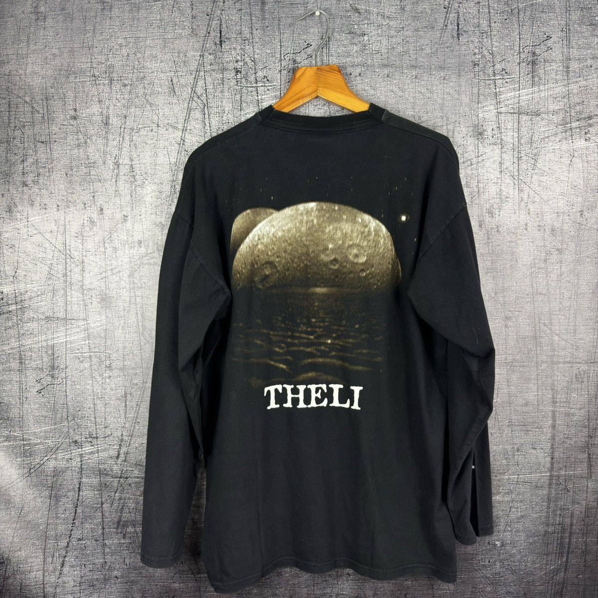 Band Tees RARE Vintage 1996 Therion Theli long sleeve t shirt metal Size US XL / EU 56 / 4 - 7 Thumbnail