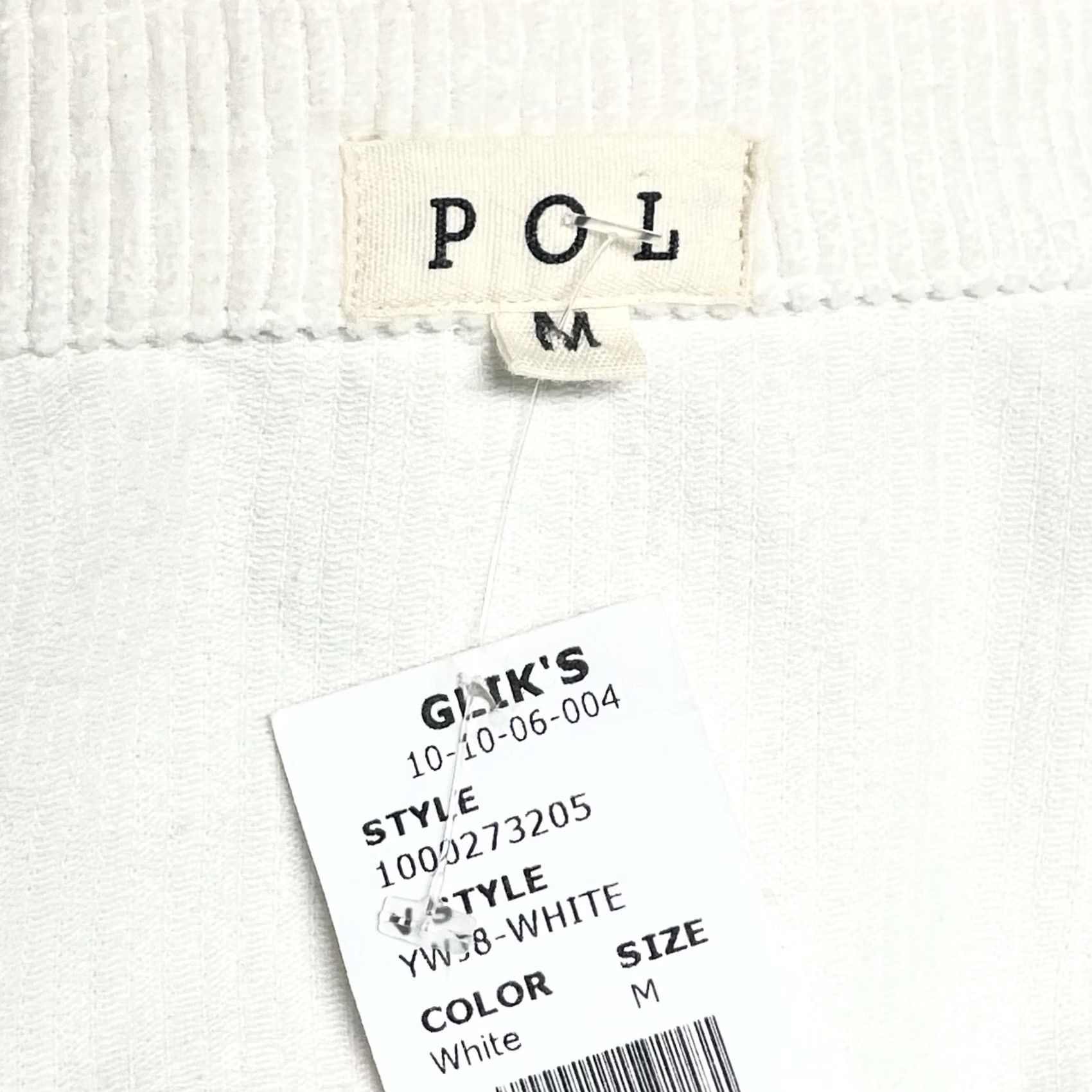 Vintage POL Clothing Women White Corduroy Cropped Raw Trim Button-Up 3/4 Sleeve Jacket M Size M / US 6-8 / IT 42-44 - 3 Thumbnail