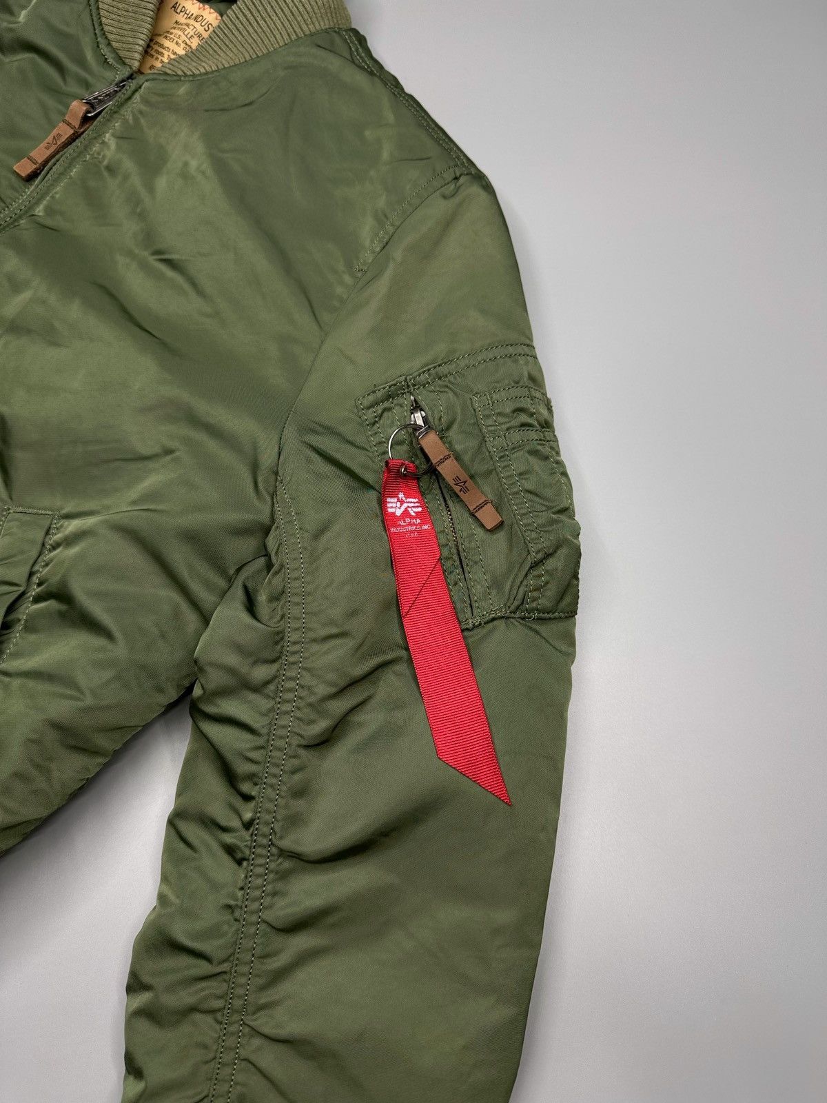 Alpha Industries Vintage Y2k Alpha Industries Bomber Jacket MA-2 Size US M / EU 48-50 / 2 - 3 Thumbnail