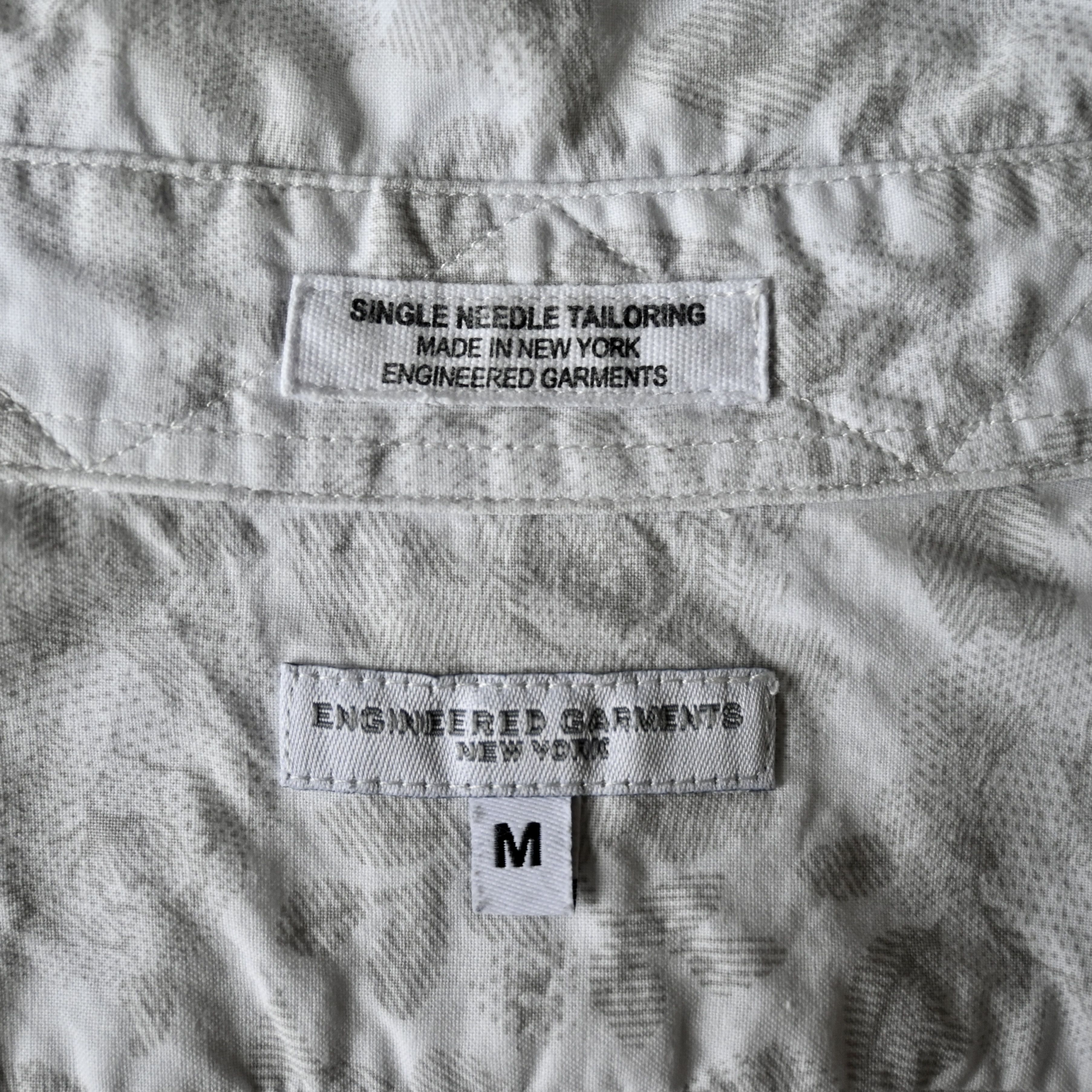 Engineered Garments Engineered Garments rose print cotton 19th century BD shirt Size US M / EU 48-50 / 2 - 17 Thumbnail