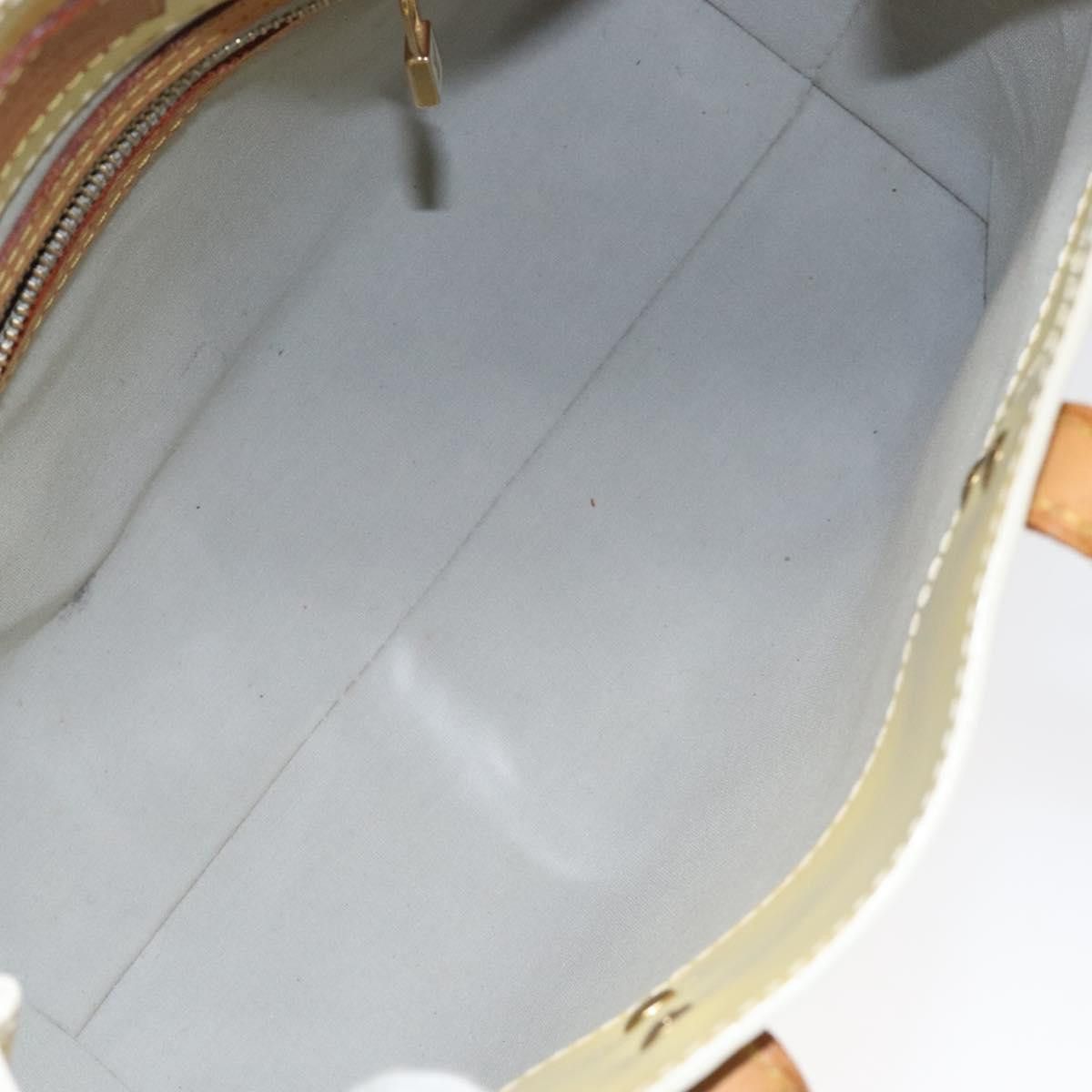 Louis Vuitton LOUIS VUITTON Monogram Vernis Reade PM Hand Bag Perle M91336 Size ONE SIZE - 11 Thumbnail