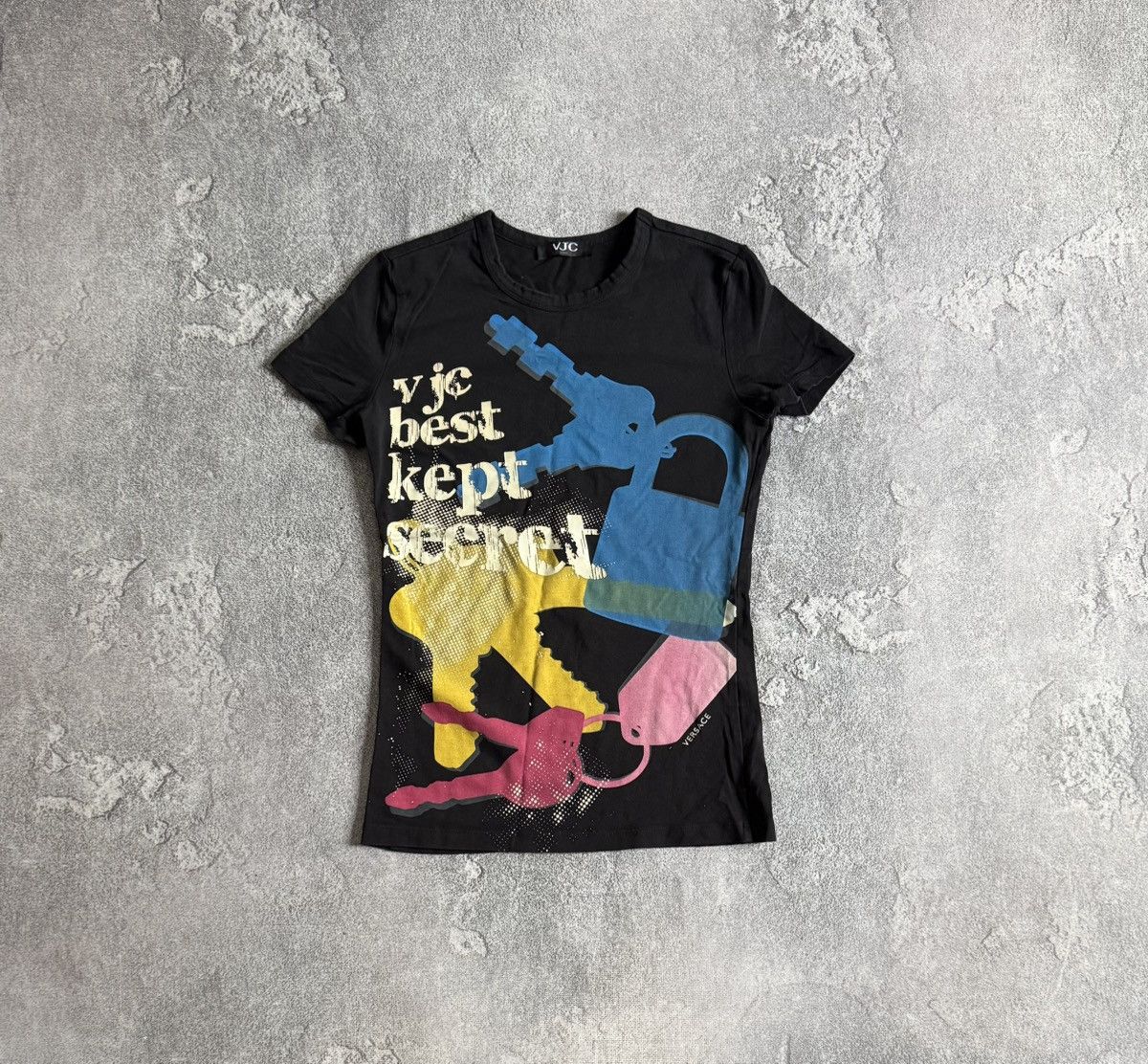 Versace Jeans Couture Versace Jeans Couture VJC vintage retro big logo tee tshirt Size S / US 4 / IT 40 - 4 Thumbnail