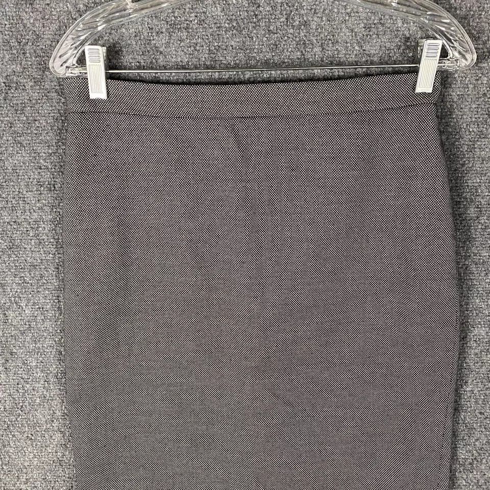 Ann Taylor Ann Taylor Skirt Women's Size 4 Gray Polyester Blend Adults Size 27" / US 4 / IT 40 - 2 Thumbnail