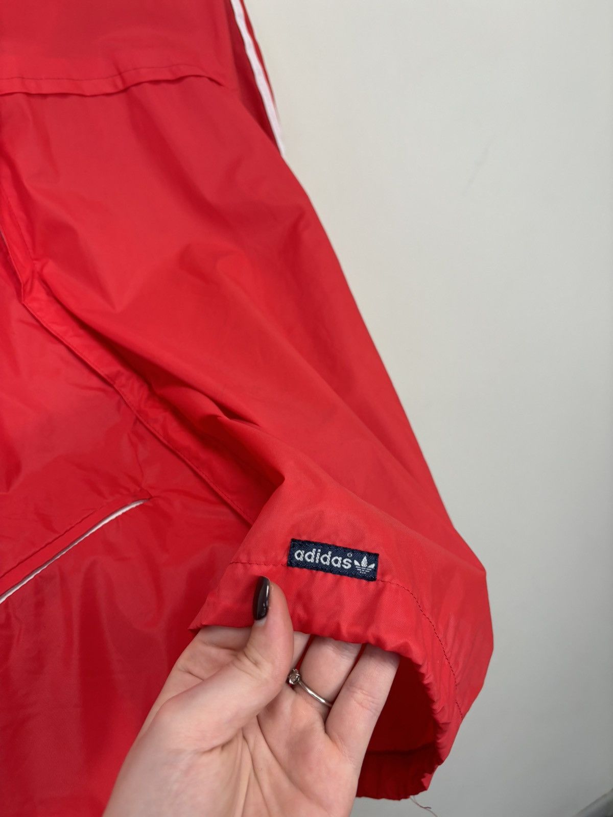 Adidas Vintage Adidas Ventex 80s Very Rare Nylon Windbreaker Jacket Size US M / EU 48-50 / 2 - 10 Thumbnail
