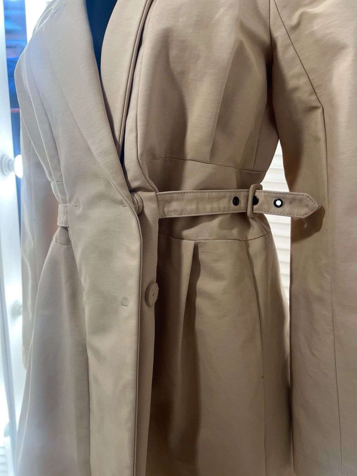 See by Chloe See by Chloé Women’s Trench Coat Cotton Camel – Size US 6 Size M / US 6-8 / IT 42-44 - 9 Thumbnail