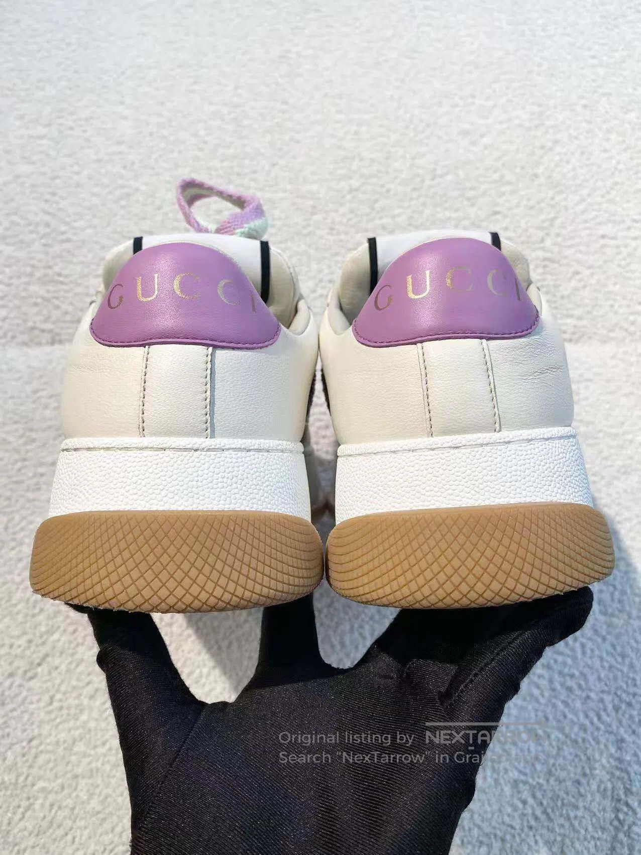 Gucci Guicci Rhinestone fat shoes| Size US 5 / IT 35 - 5 Thumbnail