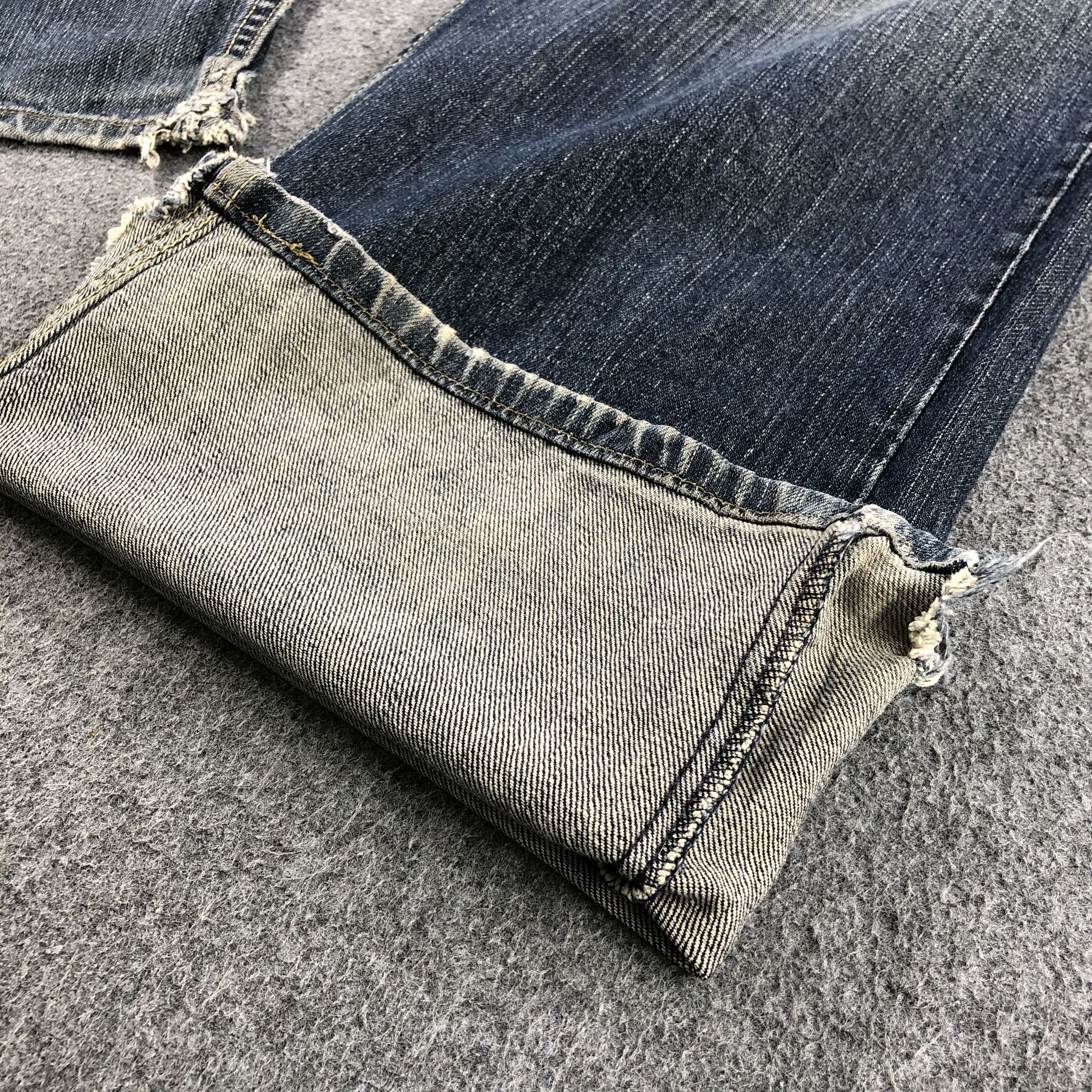 Levi's Vintage Distress Levis 569 Jeans-J915 Size US 35 - 7 Thumbnail
