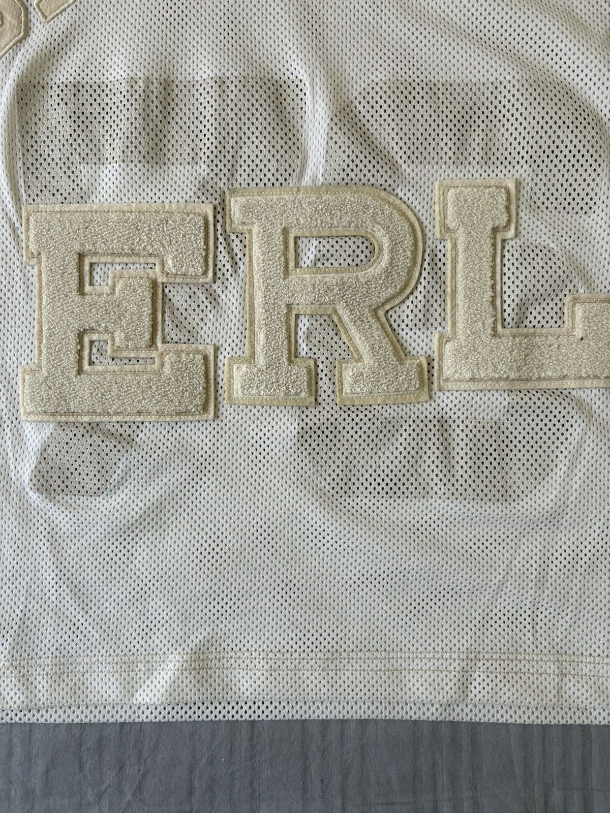 ERL ERL 76 California Football Jersey T-shirt in Off-White Size US XXL / EU 58 / 5 - 2 Thumbnail