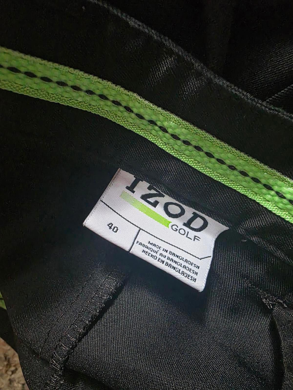 Izod IZOD Golf Shorts Men’s Size 40 Black Performance Lightweight Size US 40 / EU 56 - 4 Thumbnail