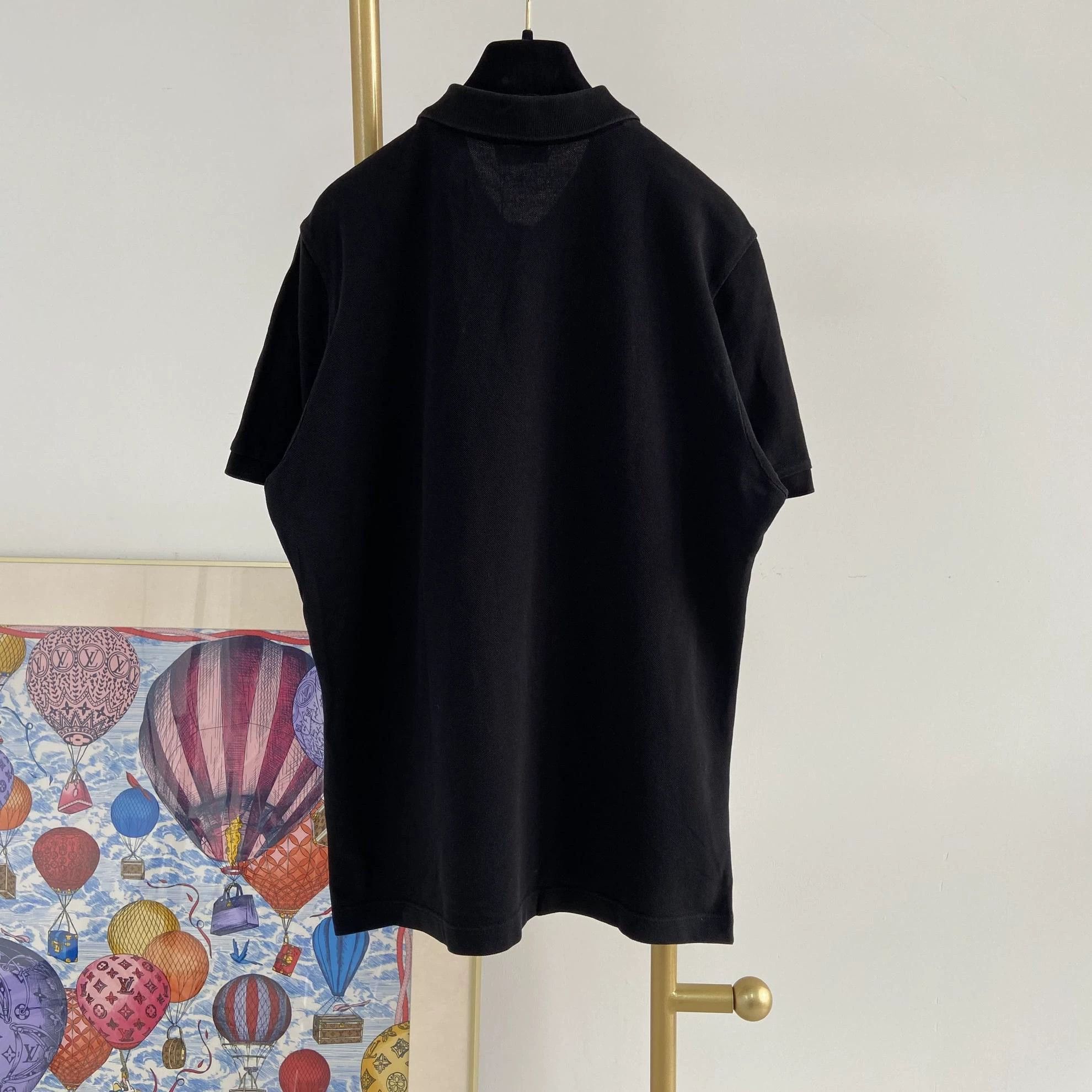 Dior Dior Black Collared Tee L 5153 Size US L / EU 52-54 / 3 - 2 Thumbnail