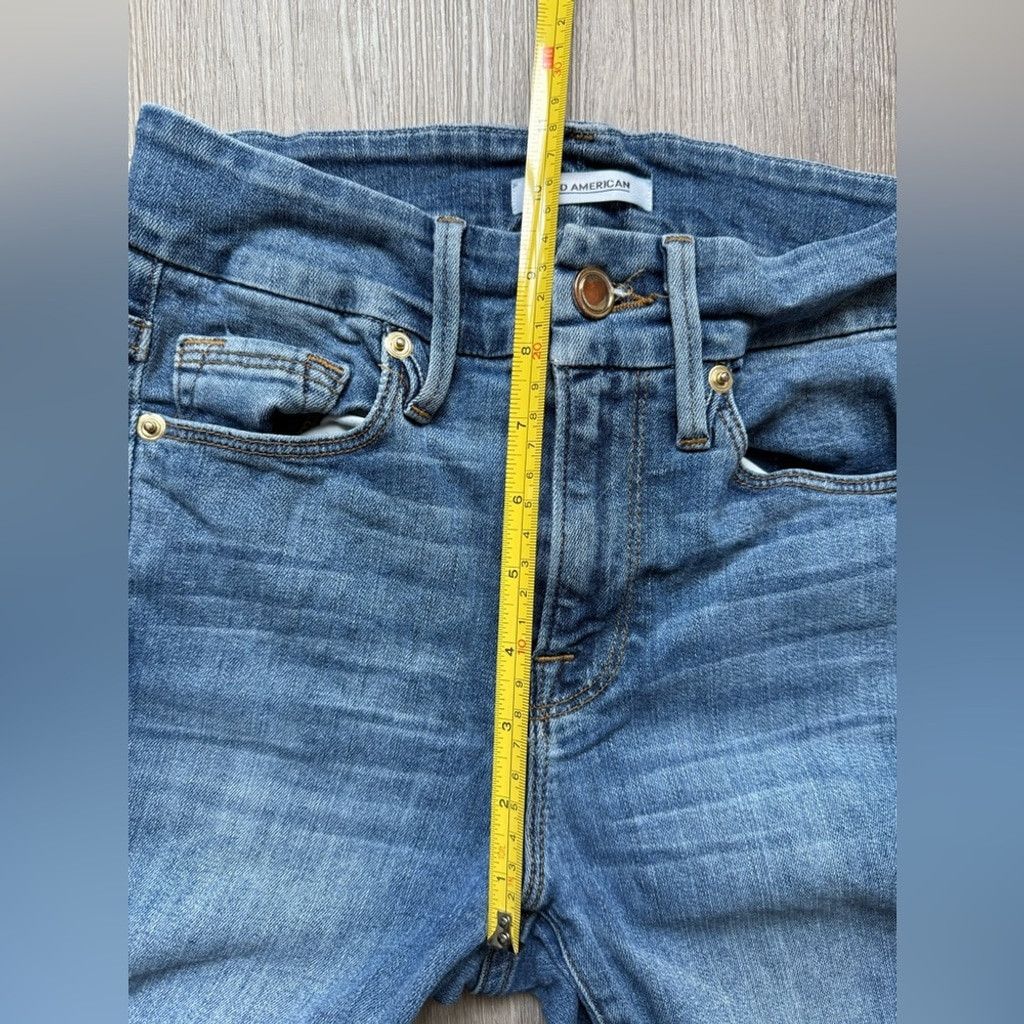Good American Good American Blue Skinny Good Legs Jeans Classic Denim Size 24" / US 00 / IT 34 - 9 Thumbnail