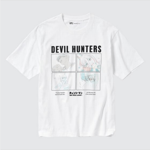 Japanese Brand Uniqlo X Chainsaw Man x Kosuke Kawamura T-Shirt TEE Size US L / EU 52-54 / 3 - 3 Thumbnail