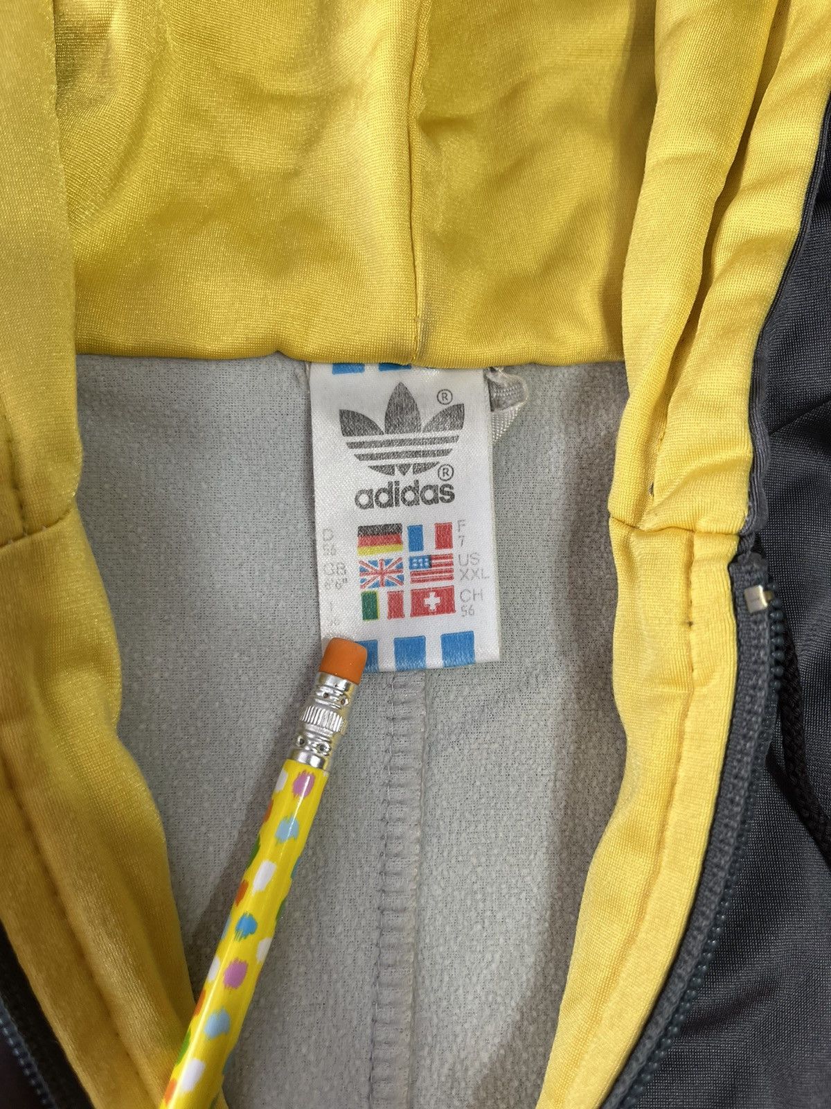 Adidas × Vintage Vintage 90s adidas track jacket Size US XXL / EU 58 / 5 - 3 Thumbnail