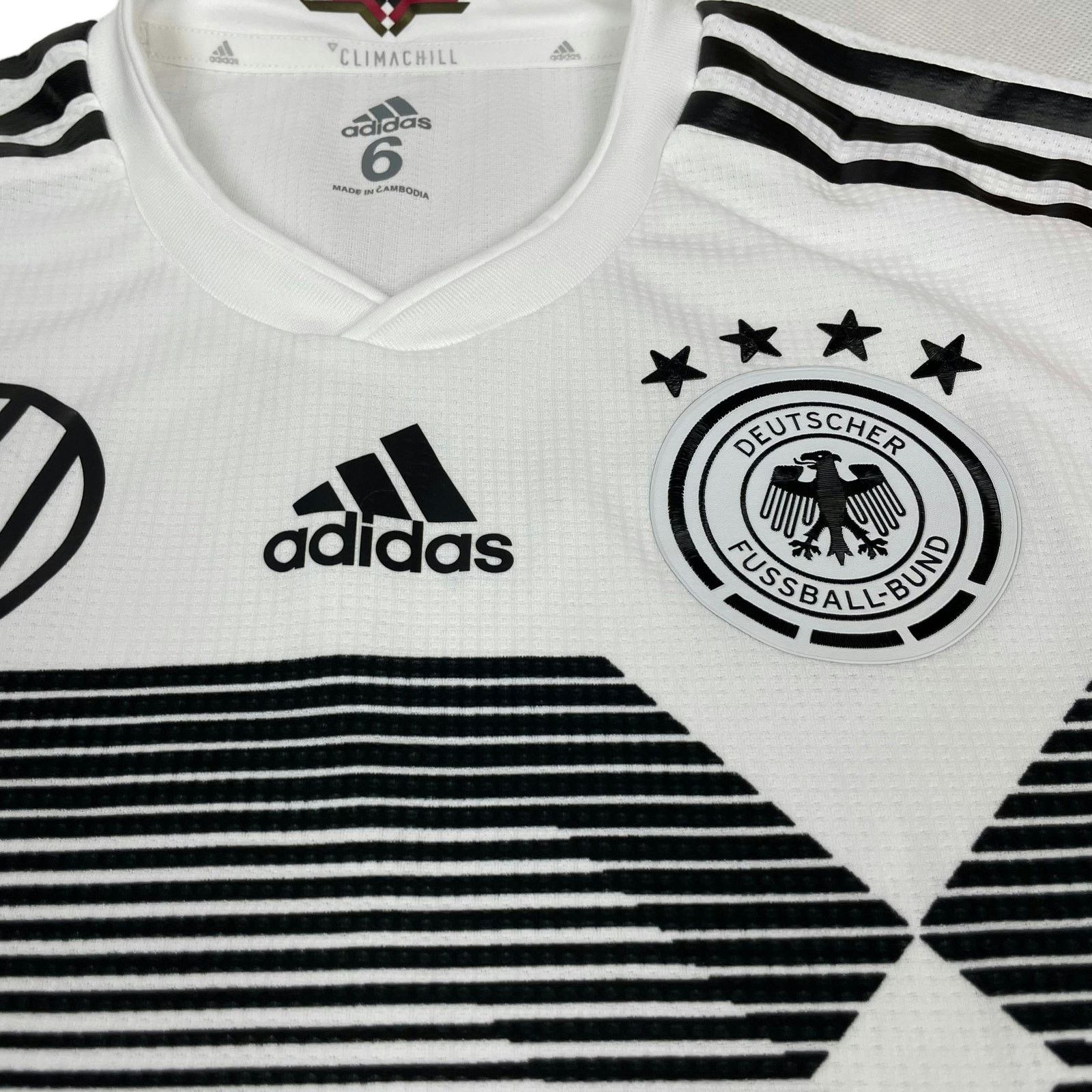 Adidas Adidas Men's Germany National Authentic Training Jersey 6 Size US M / EU 48-50 / 2 - 3 Thumbnail