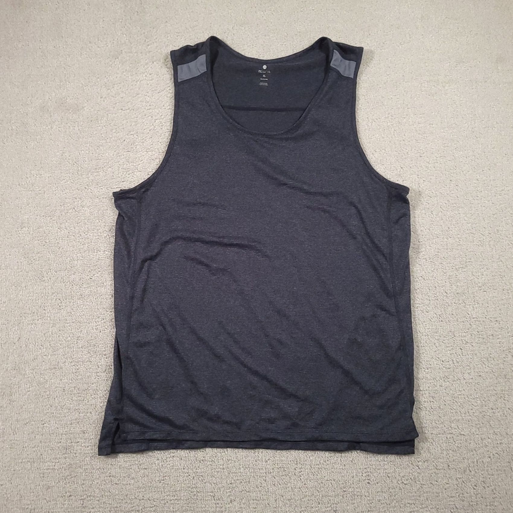 Vintage Apana Women's XL Gray Athletic Tank Top Shirt Tank Sleeveless Pullover Scoop Neck Casual Basic Regular Size XS? XL Size XL / US 12-14 / IT 48-50 - 2 Thumbnail