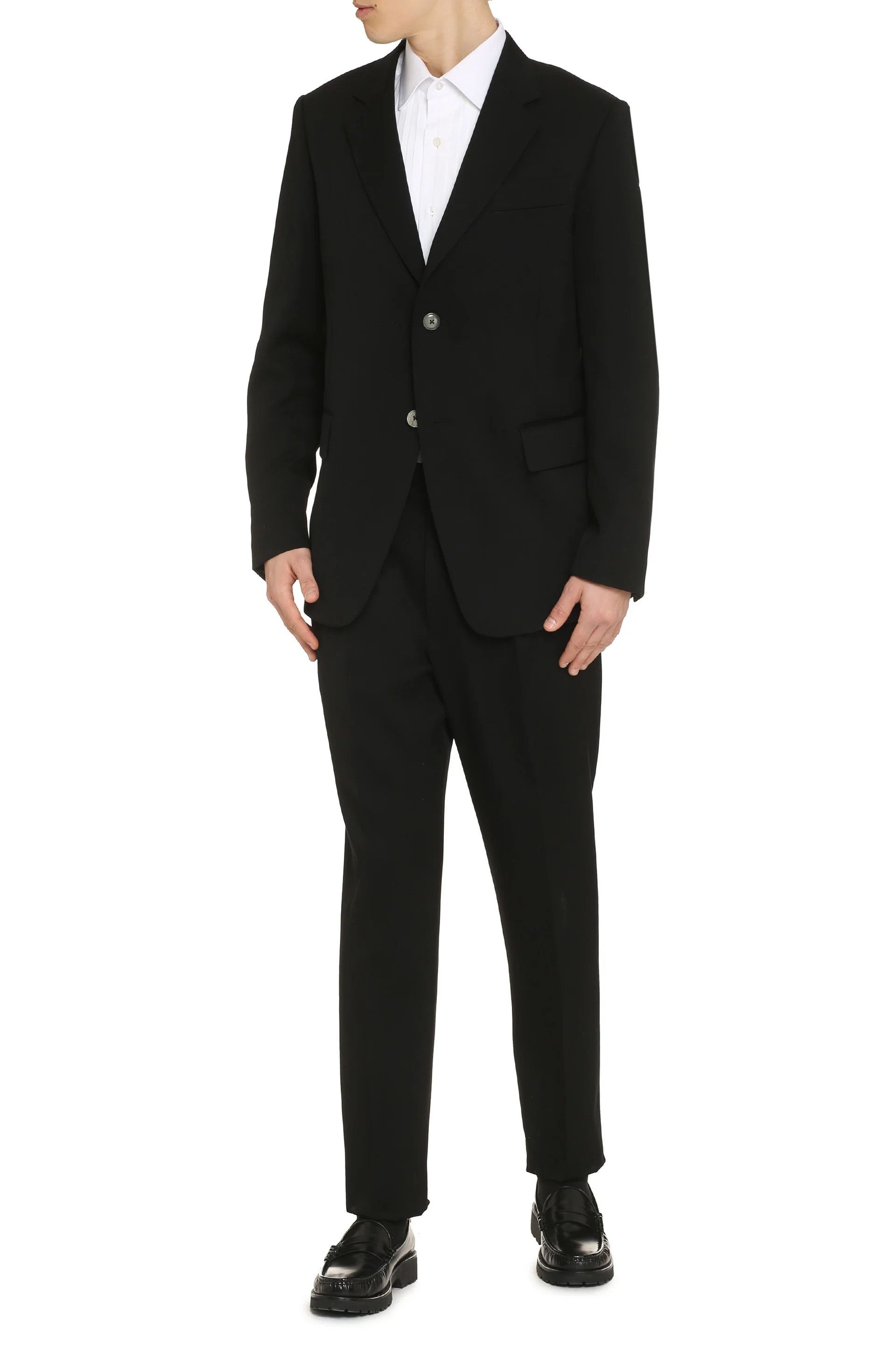 Lanvin o1y0225 Single-Breasted Blazer in Black Size US M / EU 48-50 / 2 - 5 Thumbnail