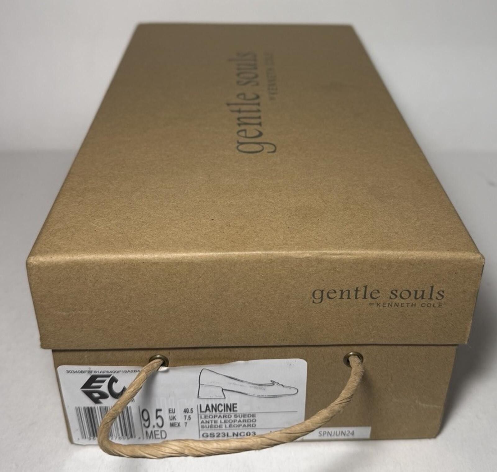 Other GENTLE SOULS KENNETH COLE Lancine Suede Leopard Bow Heel Size US 9.5 / IT 39.5 - 6 Thumbnail