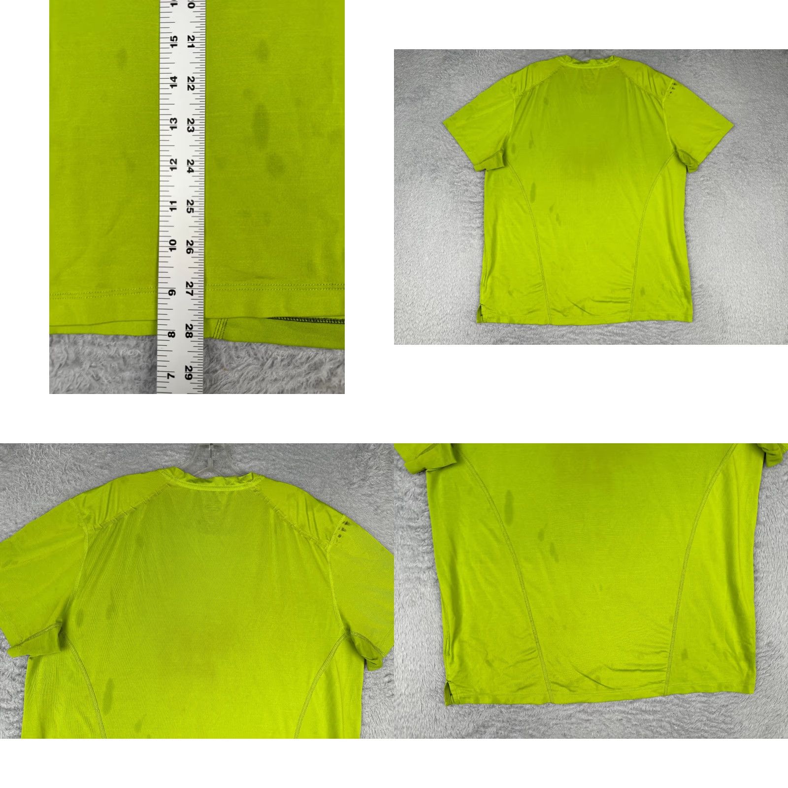 The North Face The North Face Shirt Men L Green Crew Neck Polyester Breathable All Seasons Logo T-Shirt Size US L / EU 52-54 / 3 - 9 Thumbnail