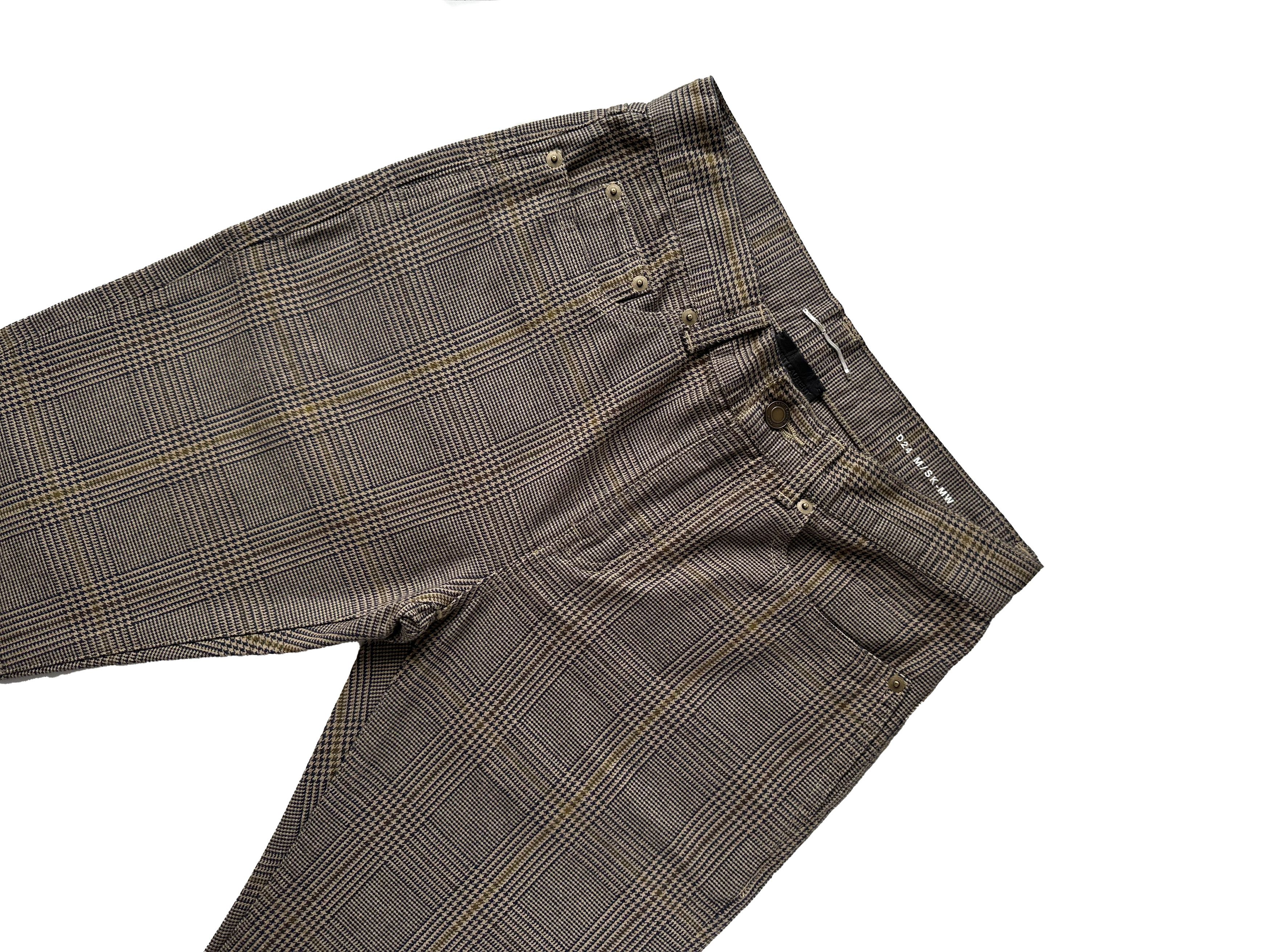 Saint Laurent Paris Saint Laurent D24 Checkered plaid pants Size US 28 / EU 44 - 1 Thumbnail