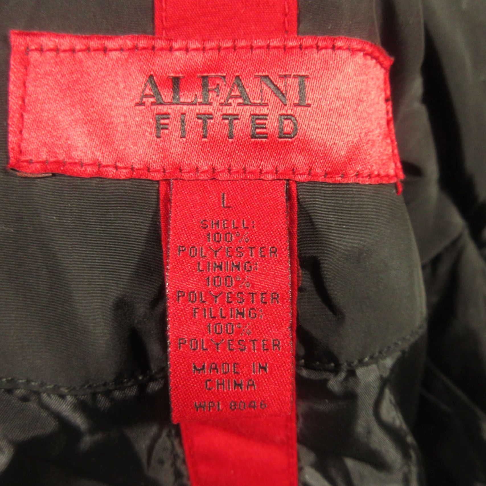 Alfani VINTAGE? No. Alfani Utility Four Pocket Snap Front Jacket Men L Long Black Lightly Insulated Size US L / EU 52-54 / 3 - 5 Thumbnail
