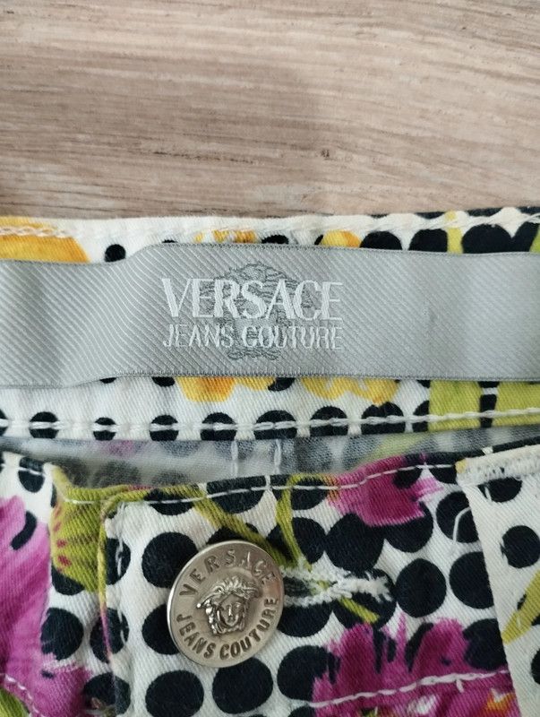 Versace Jeans Couture Versace Jeans Couture Polka Dots Flower size 30/44 Size 30" / US 8 / IT 44 - 3 Thumbnail