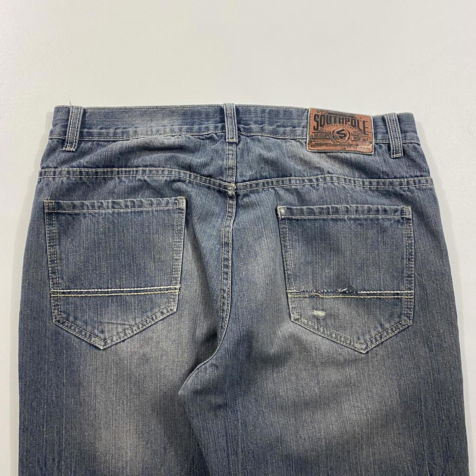 Southpole Y2K South Pole Denim Pants Size US 36 / EU 52 - 2 Thumbnail