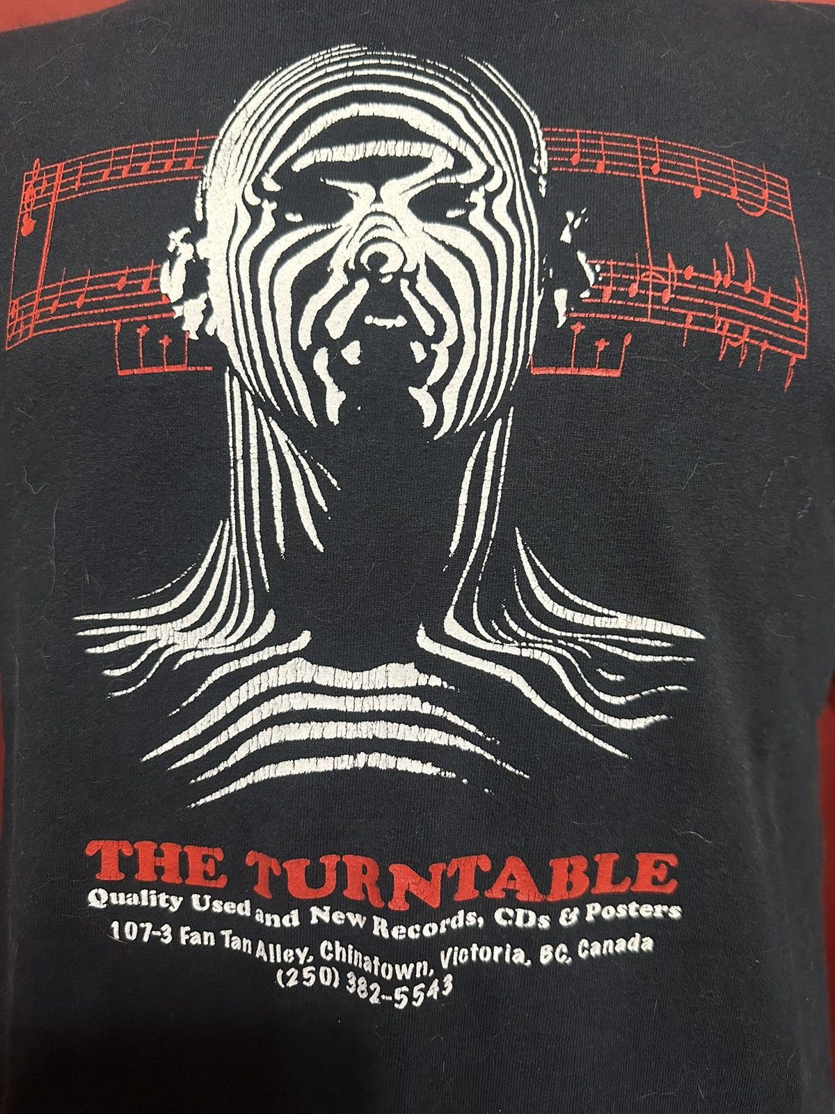 Band Tees × Vintage Vintage The Turntable Tshirt BC Chinatown Record Store Grail Size US M / EU 48-50 / 2 - 4 Thumbnail