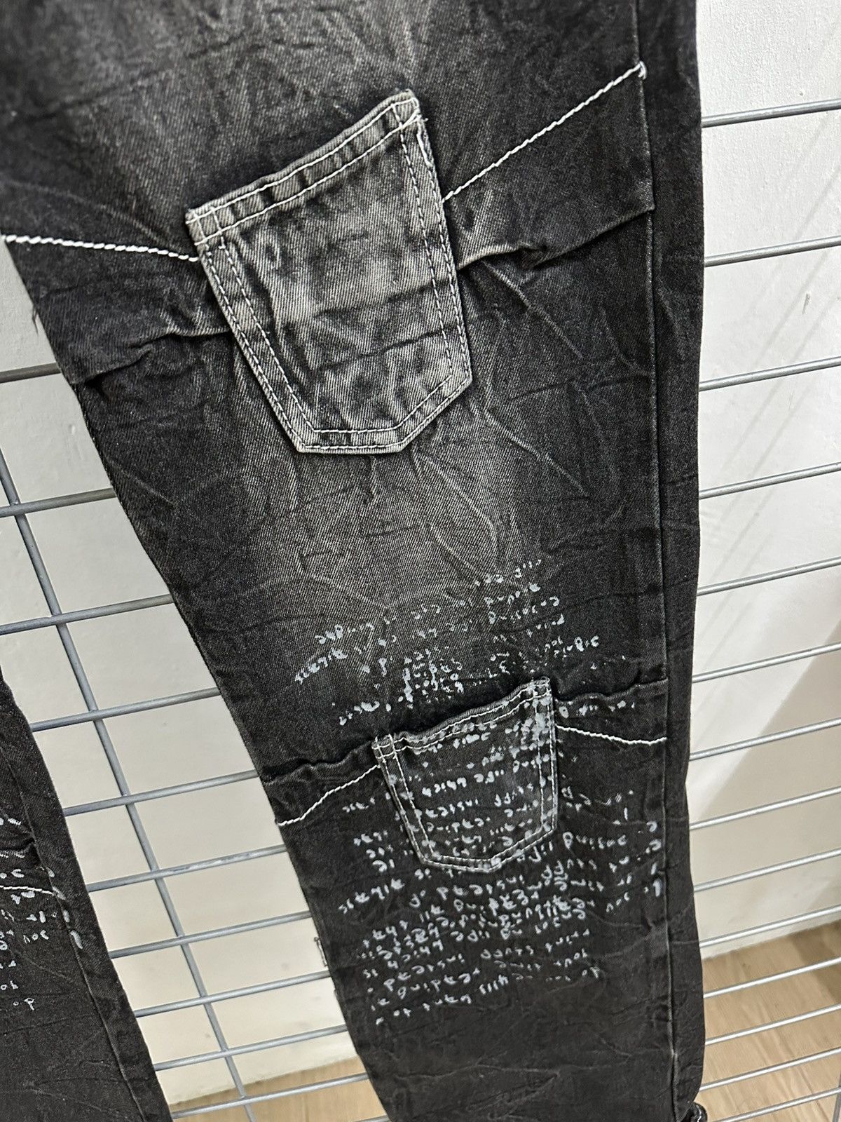 If Six Was Nine × Japanese Brand Rare And Beautiful Aston Design Multi Pocket Punk Bush Pants Size US 34 / EU 50 - 7 Thumbnail