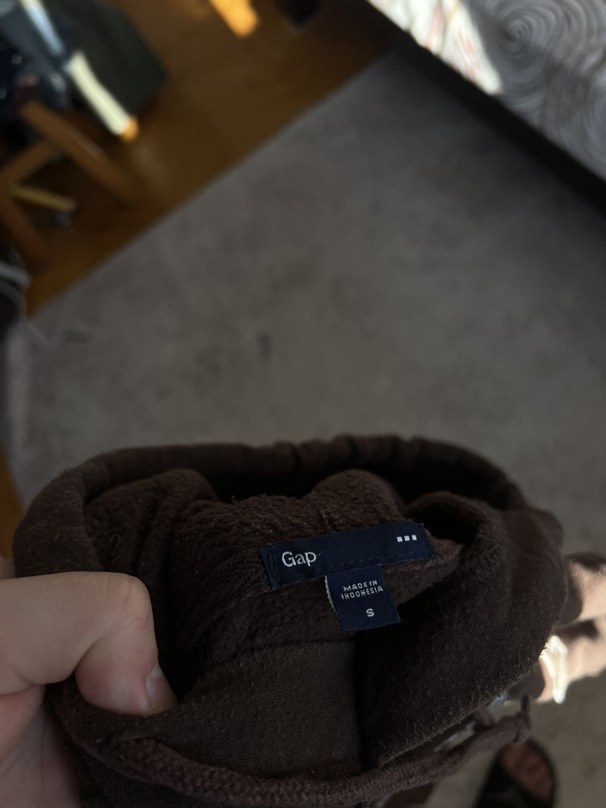 Gap × Vintage Rare Y2K Vintage Gap Brown Hoodie Travis Scott Size US S / EU 44-46 / 1 - 6 Thumbnail