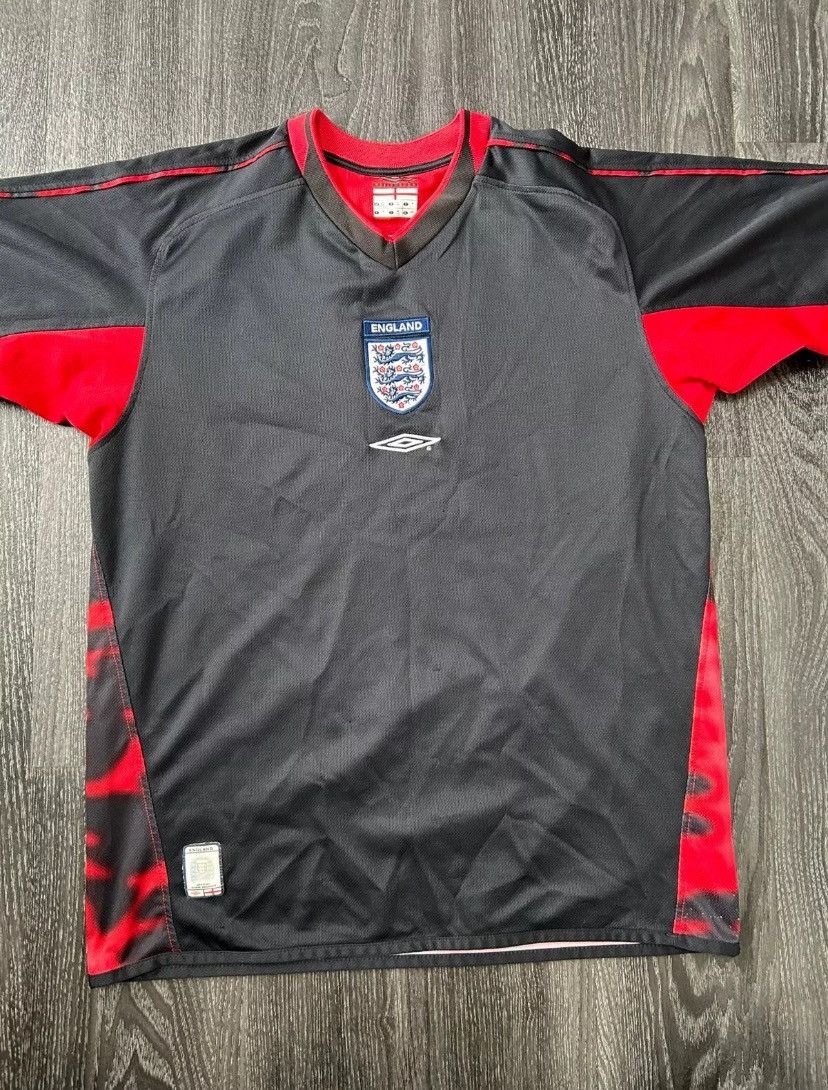 Umbro England 2003/2004 Goalkeeper Shirt Away Size US S / EU 44-46 / 1 - 1 Thumbnail
